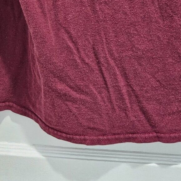 SUPER MARIO Tee Shirt - Size Large Youth - Burgundy Color - Picture 14 of 15